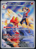 ETHAN'S MAGCARGO 222/217 POKEMON ASCENDED HEROES ILLUSTRATION RARE NM