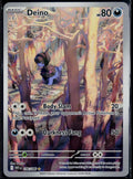 DEINO 146/086 POKEMON WHITE FLARE HOLO ILLUSTRATION RARE NM