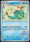 FERALIGATR (ILLUSTRATION CONTEST 2024) 213 POKEMON SCARLET & VIOLET PROMO P NM