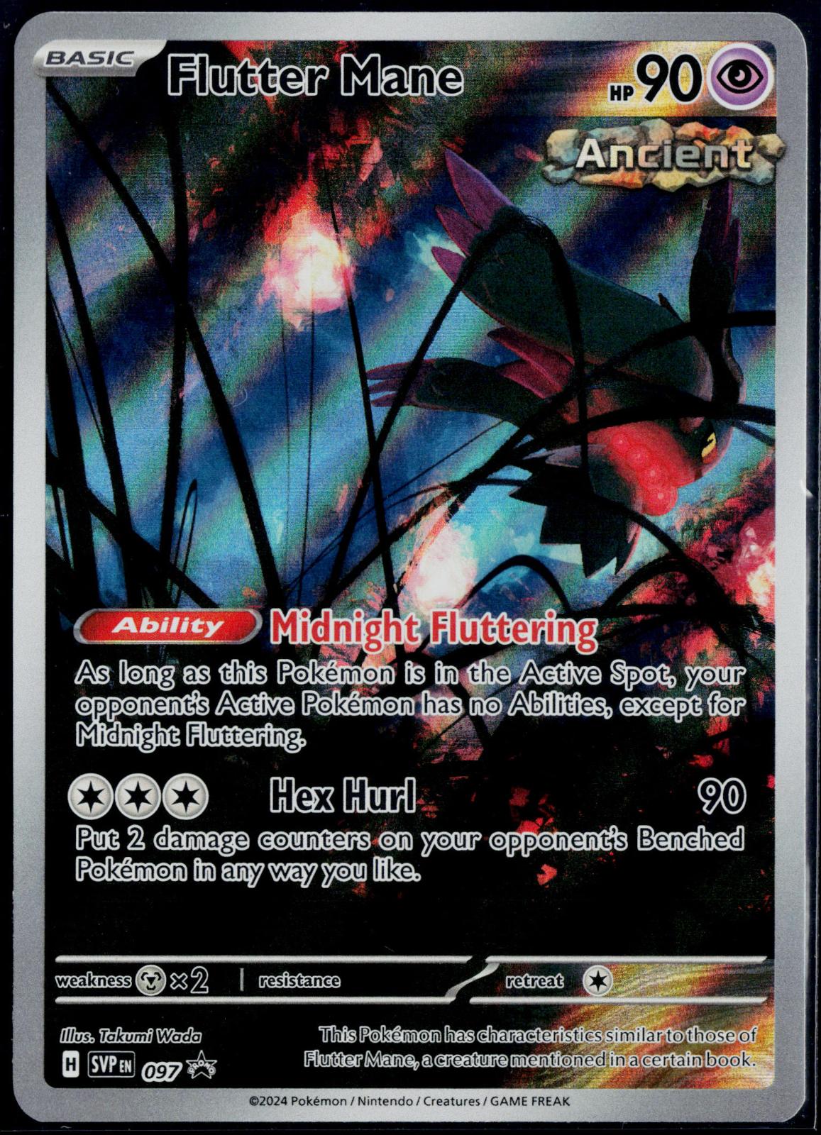 FLUTTER MANE 097 POKEMON SCARLET & VIOLET PROMO HOLO P NM