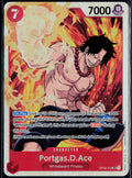 PORTGAS.D.ACE OP02-013 ONE PIECE PARAMOUNT WAR SR NM