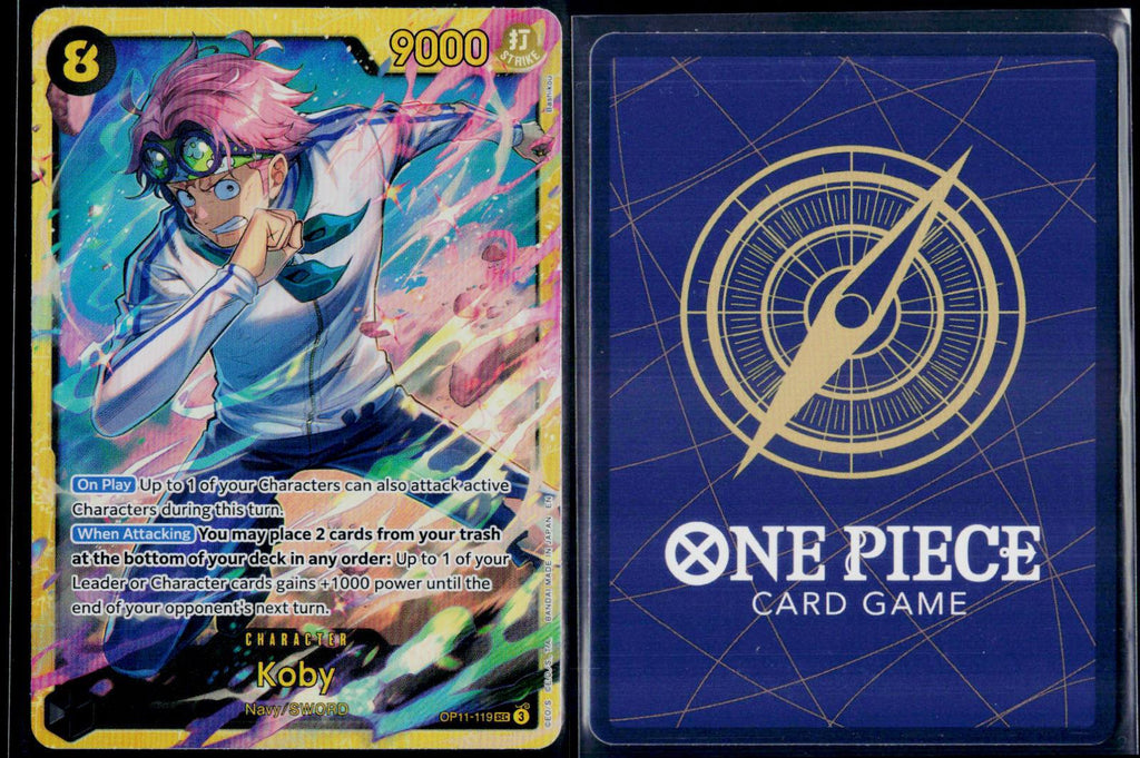 KOBY (119) OP11-119 ONE PIECE A FIST OF DIVINE SPEED SEC NM