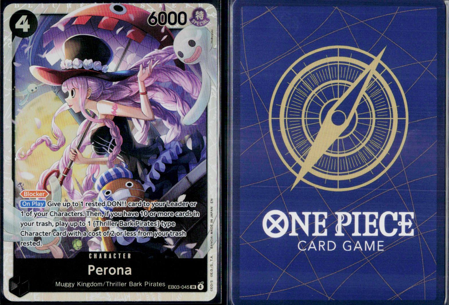 PERONA (045) EB03-045 ONE PIECE EXTRA BOOSTER: ONE PIECE HEROINES EDITION SR NM