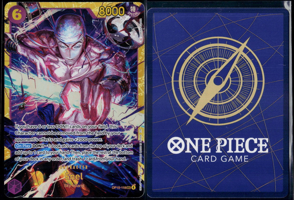ENEL OP15-118 ONE PIECE ADVENTURE ON KAMI'S ISLAND SEC NM
