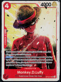 MONKEY.D.LUFFY OP12-015 ONE PIECE LEGACY OF THE MASTER SR NM