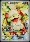 HISUIAN GROWLITHE 181/167 POKEMON TWILIGHT MASQUERADE ILLUSTRATION RARE NM