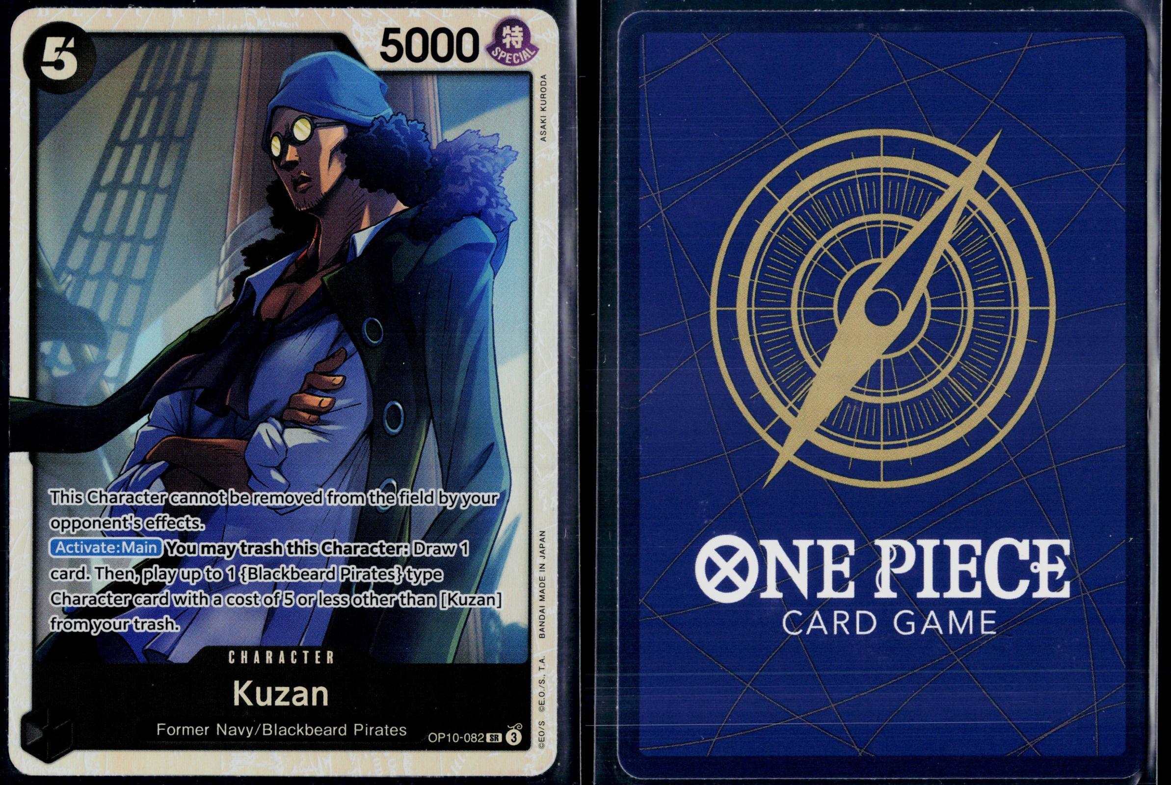 KUZAN OP10-082 ONE PIECE ROYAL BLOOD SR NM