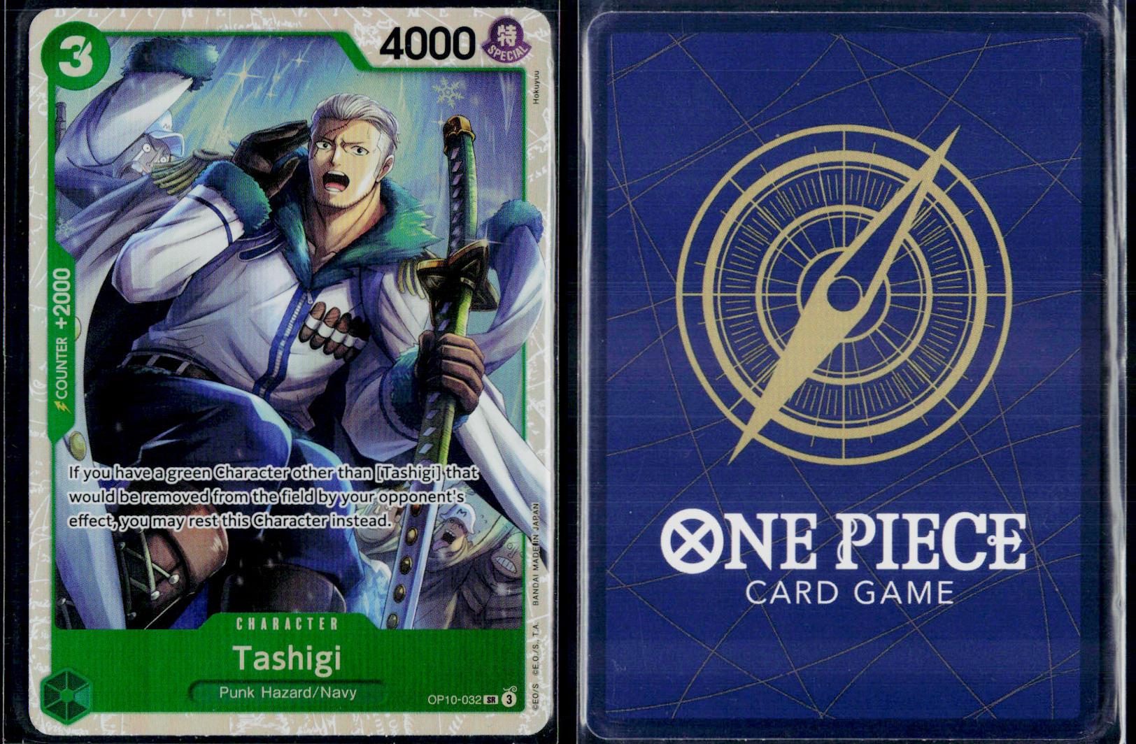 TASHIGI (REPRINT) OP10-032 ONE PIECE PREMIUM BOOSTER -THE BEST- VOL. 2 SR NM