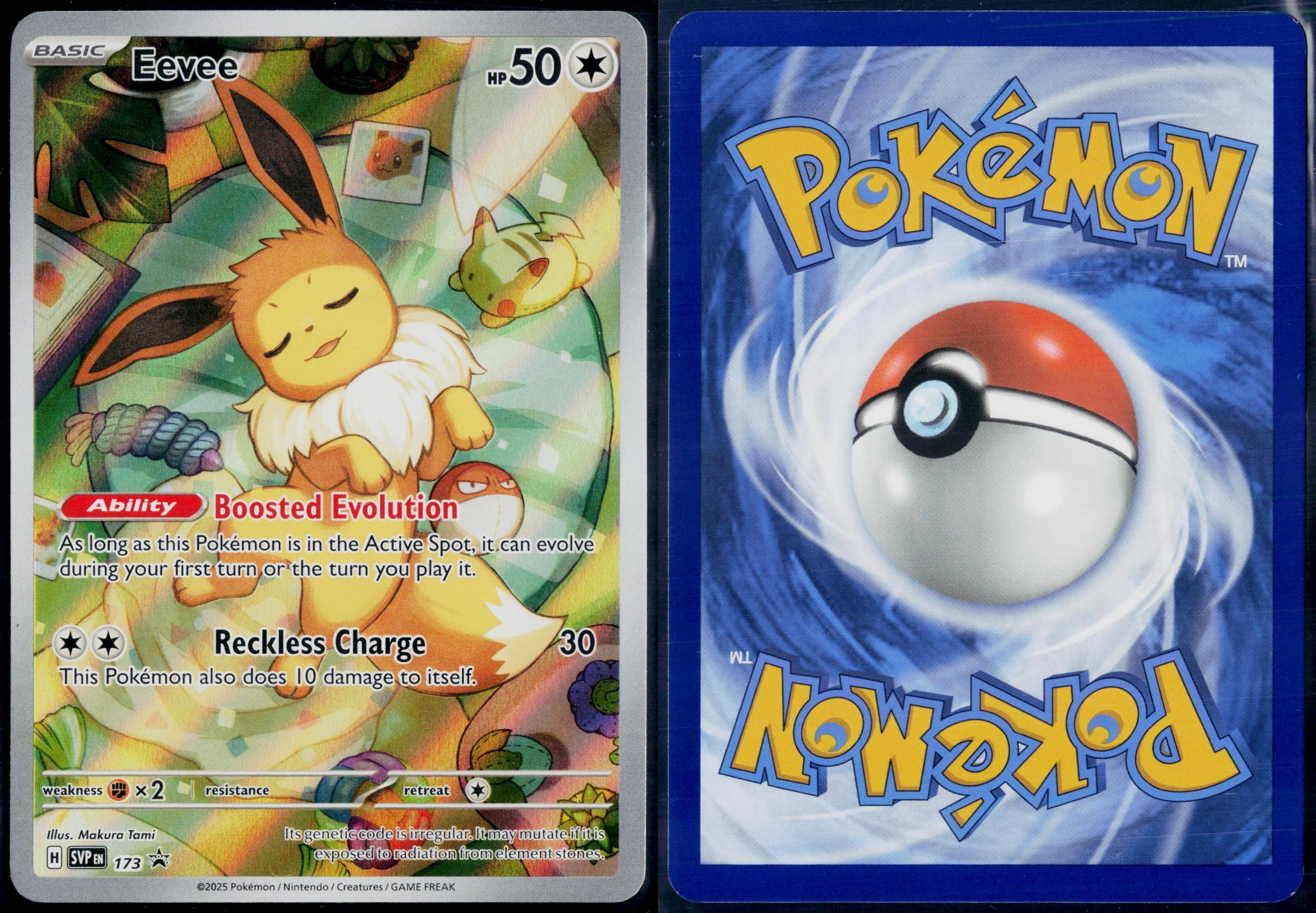 EEVEE 173 POKEMON SCARLET & VIOLET PROMO HOLO P NM