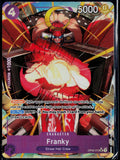FRANKY (PARALLEL) OP09-072 ONE PIECE EMPERORS IN THE NEW WORLD SR NM