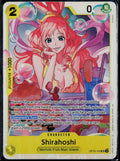 SHIRAHOSHI OP12-102 ONE PIECE LEGACY OF THE MASTER SR NM