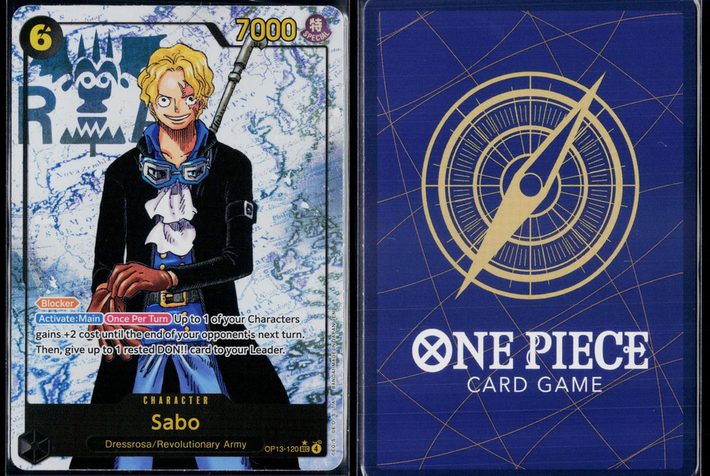 SABO (120) (PARALLEL) OP13-120 ONE PIECE CARRYING ON HIS WILL SEC NM