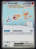 EISCUE EX 222/197 POKEMON OBSIDIAN FLAMES SPECIAL ILLUSTRATION RARE NM