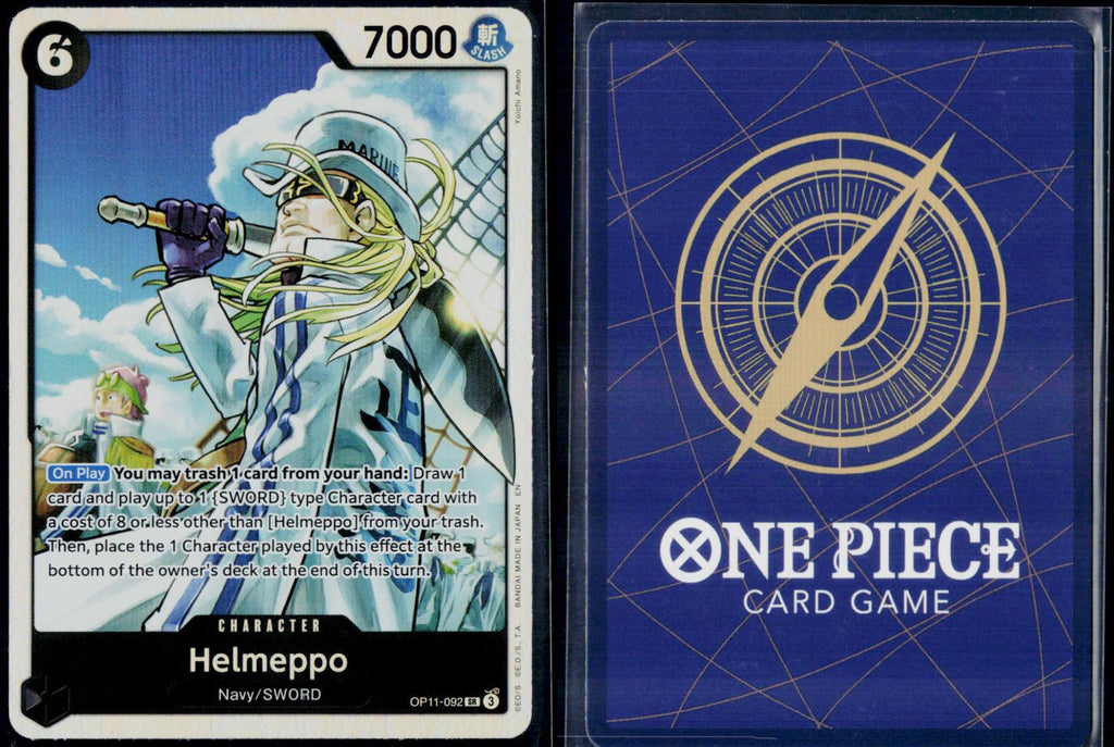 HELMEPPO OP11-092 ONE PIECE A FIST OF DIVINE SPEED SR NM