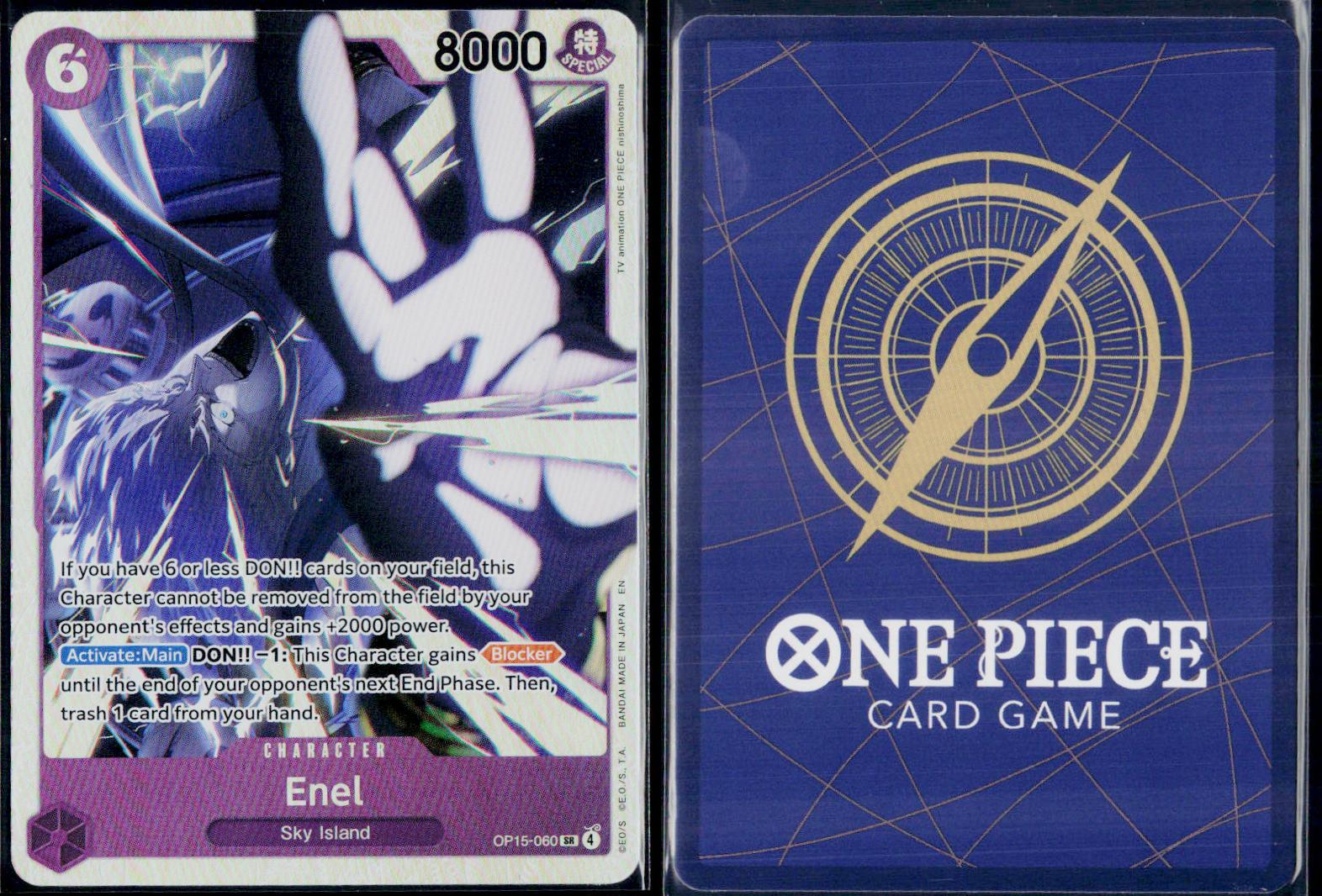 ENEL OP15-060 ONE PIECE ADVENTURE ON KAMI'S ISLAND SR NM