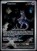 MEWTWO 052 POKEMON SCARLET & VIOLET PROMO HOLO P NM