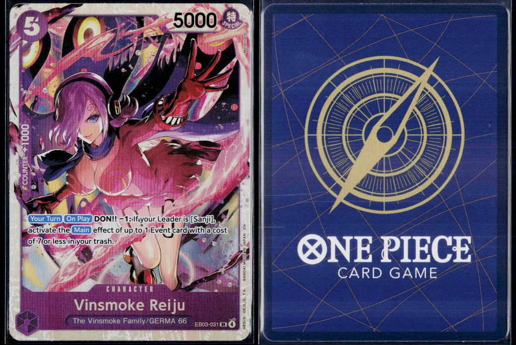 VINSMOKE REIJU EB03-031 ONE PIECE EXTRA BOOSTER: ONE PIECE HEROINES EDITION NM