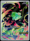 BULBASAUR 133/132 STAMPED POKEMON MEGA EVOLUTION ILLUSTRATION RARE NM