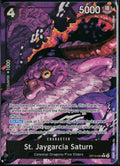 ST. JAYGARCIA SATURN (ALTERNATE ART) OP13-083 ONE PIECE CARRYING ON HIS WILL NM