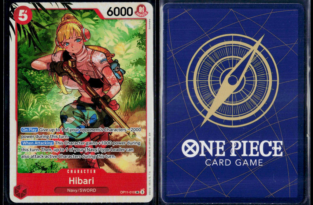 HIBARI OP11-010 ONE PIECE A FIST OF DIVINE SPEED SR NM
