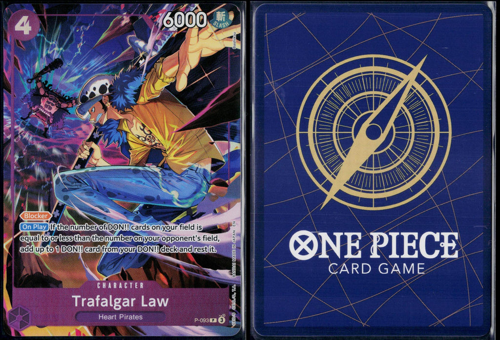 TRAFALGAR LAW (ILLUSTRATION BOX VOL.6) P-093 ONE PIECE PROMOTION CARDS NM