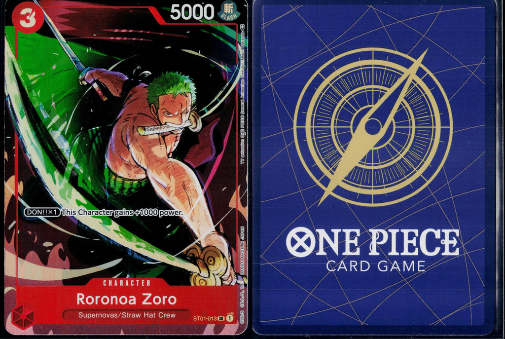 RORONOA ZORO (GIFT COLLECTION 2023) ST01-013 ONE PIECE PROMOTION CARDS NM
