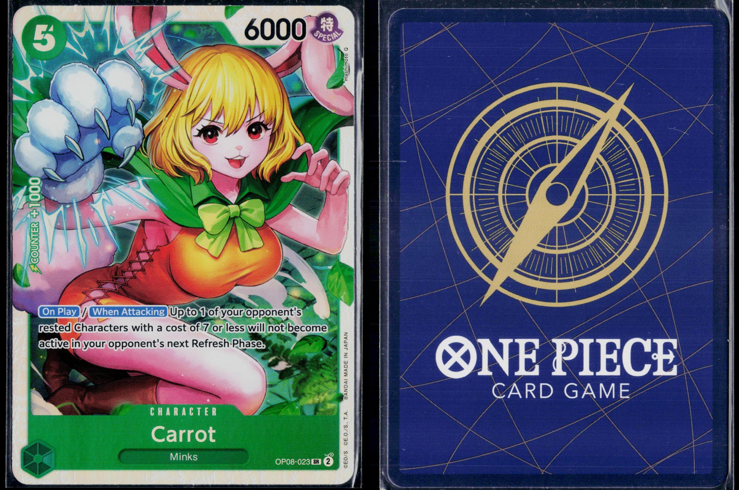 CARROT (023) OP08-023 ONE PIECE TWO LEGENDS SR NM