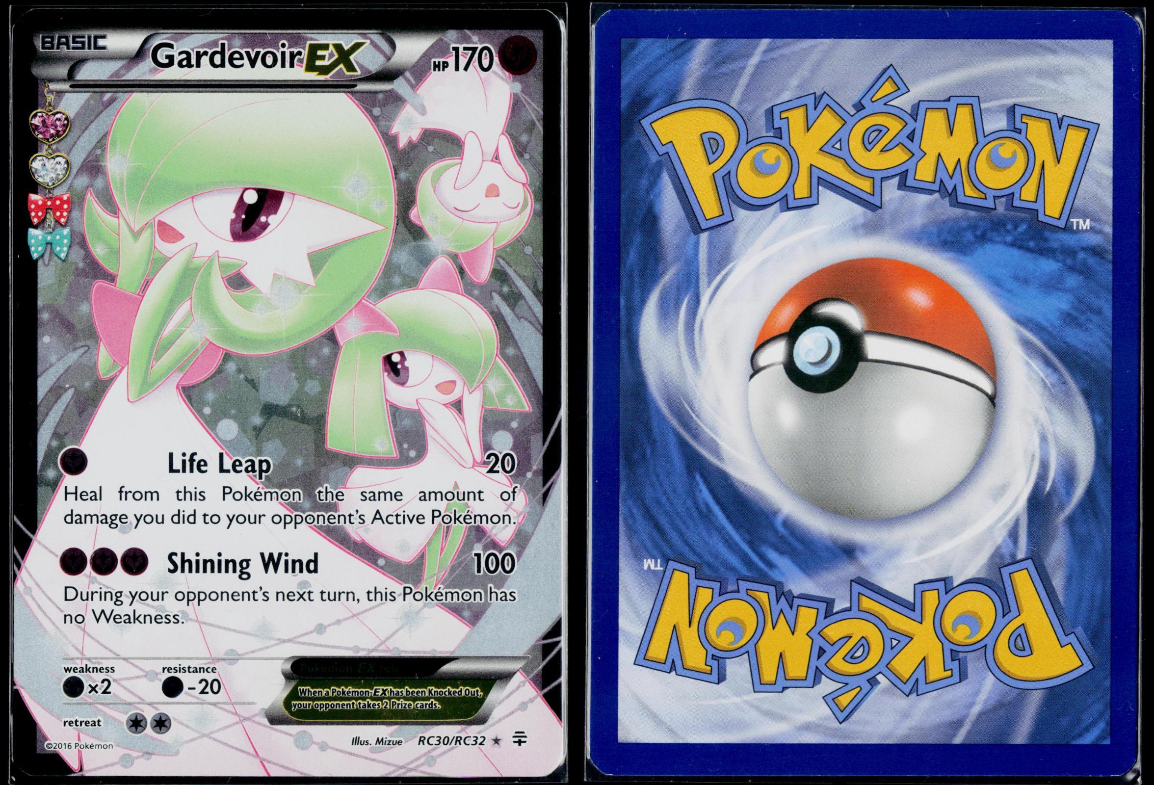 GARDEVOIR EX RC30/RC32 POKEMON GENERATIONS ULTRA RARE NM