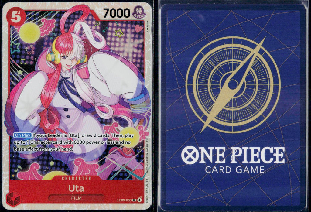 UTA (003) EB03-003 ONE PIECE EXTRA BOOSTER: ONE PIECE HEROINES EDITION SR NM