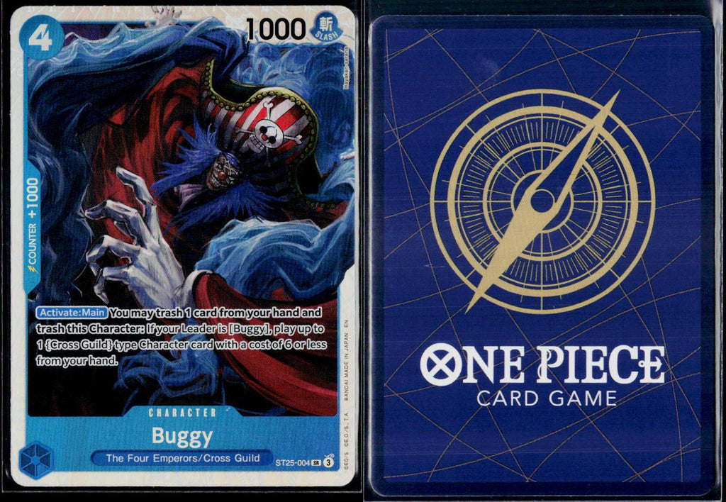 BUGGY ST25-004 ONE PIECE STARTER DECK 25: BLUE BUGGY SR NM