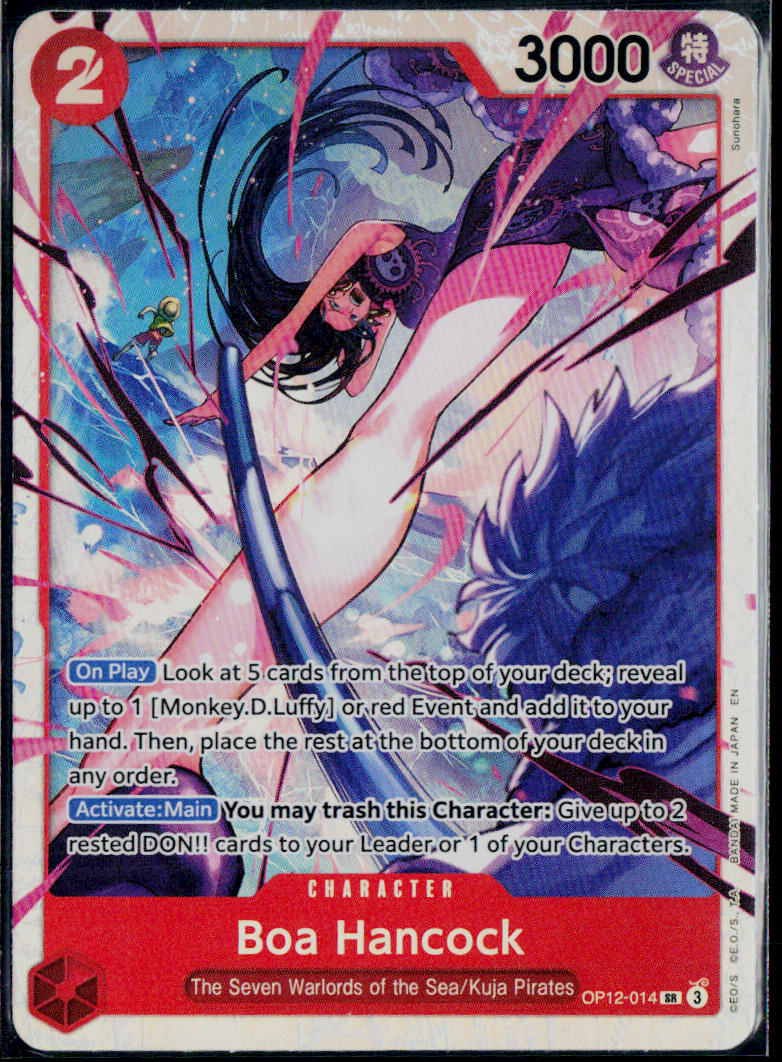 BOA HANCOCK OP12-014 ONE PIECE LEGACY OF THE MASTER SR NM