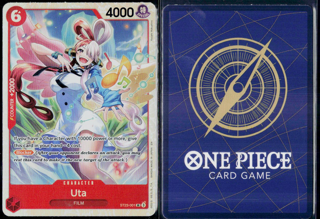UTA ST23-001 ONE PIECE STARTER DECK 23: RED SHANKS SR NM