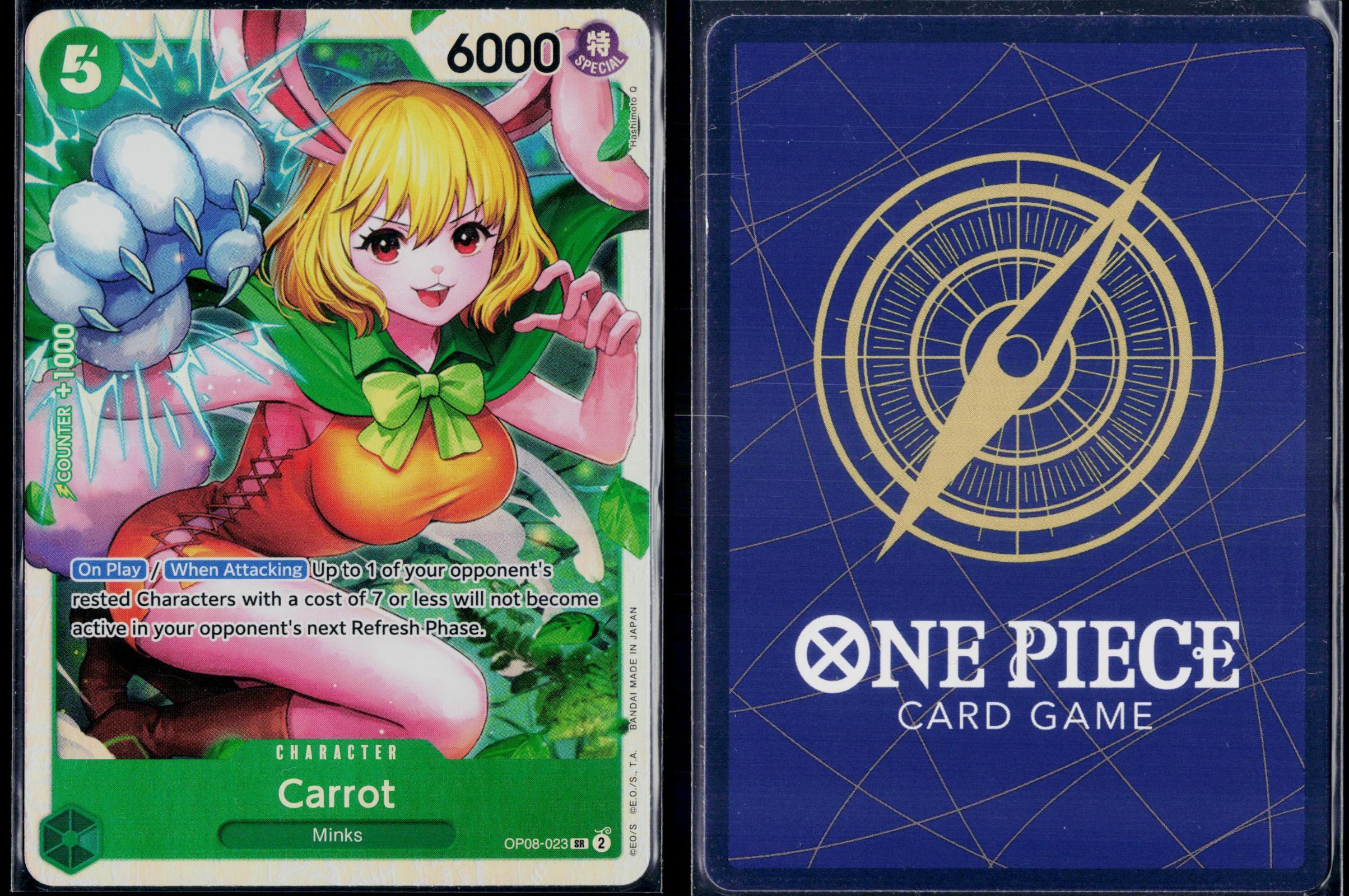 CARROT (023) OP08-023 ONE PIECE TWO LEGENDS SR NM