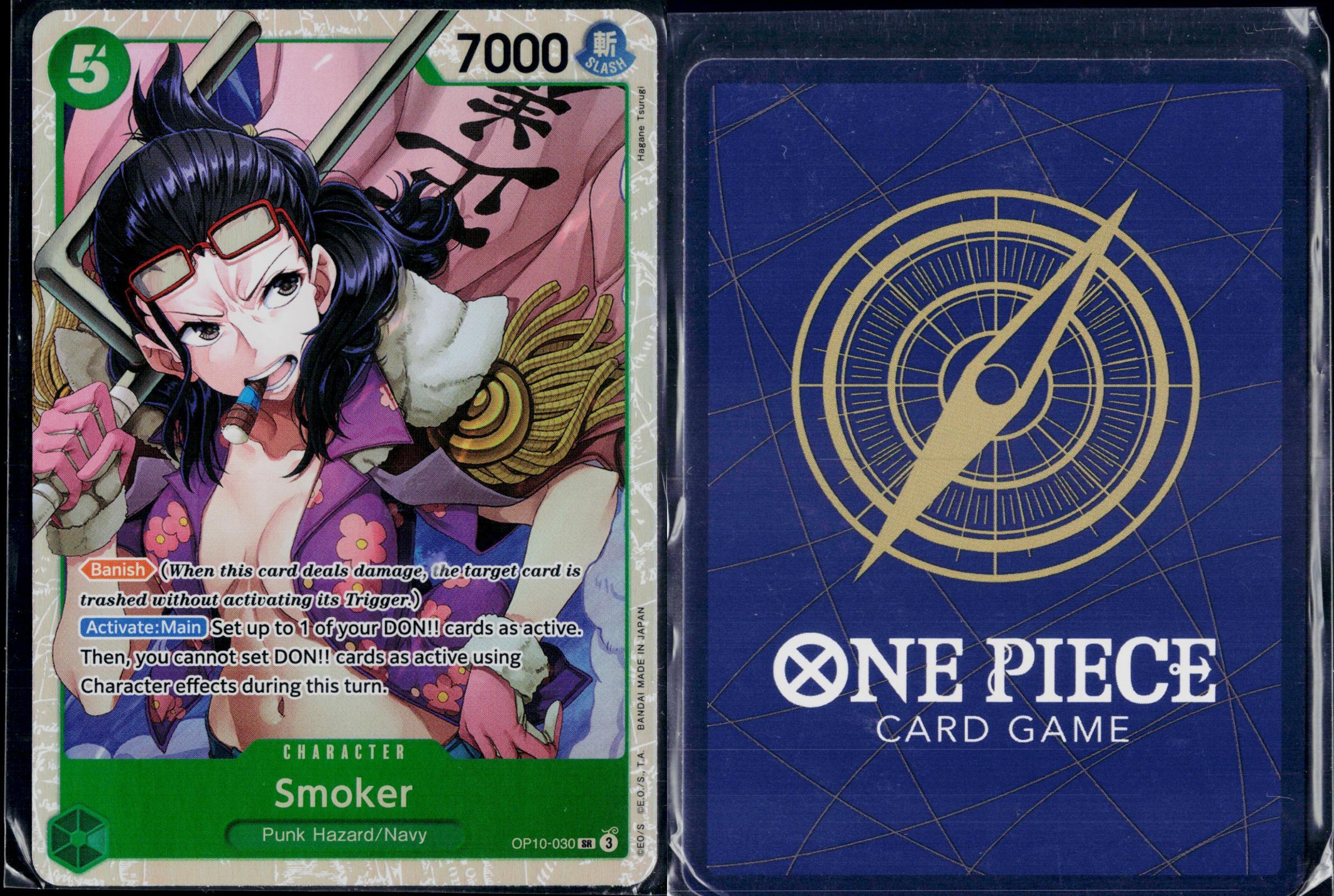 SMOKER (030) OP10-030 ONE PIECE ROYAL BLOOD SR NM