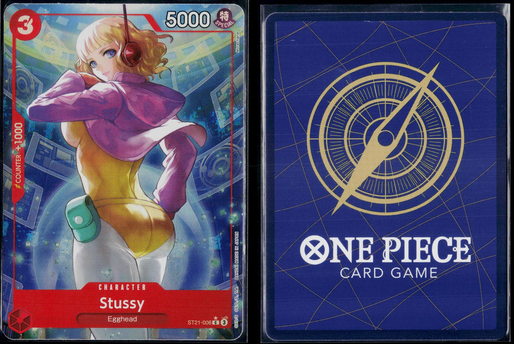 STUSSY (PARALLEL) ST21-006 ONE PIECE STARTER DECK EX: GEAR 5 C NM
