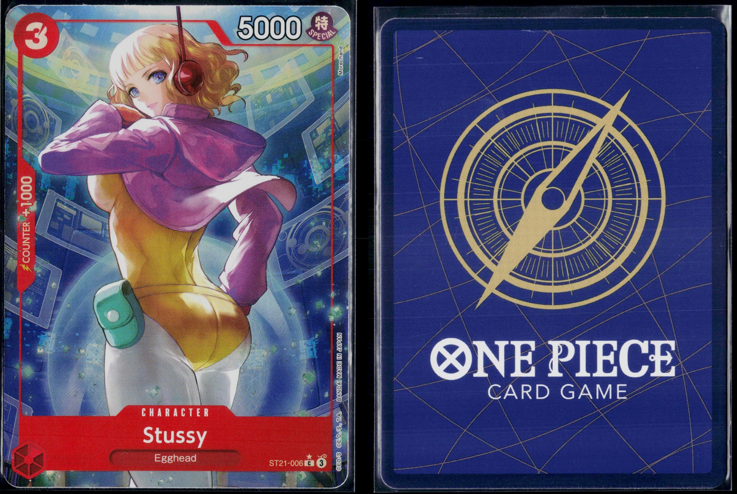 STUSSY (PARALLEL) ST21-006 ONE PIECE STARTER DECK EX: GEAR 5 C NM