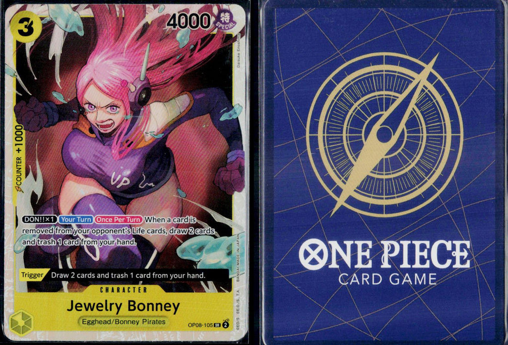JEWELRY BONNEY OP08-105 ONE PIECE TWO LEGENDS SR NM