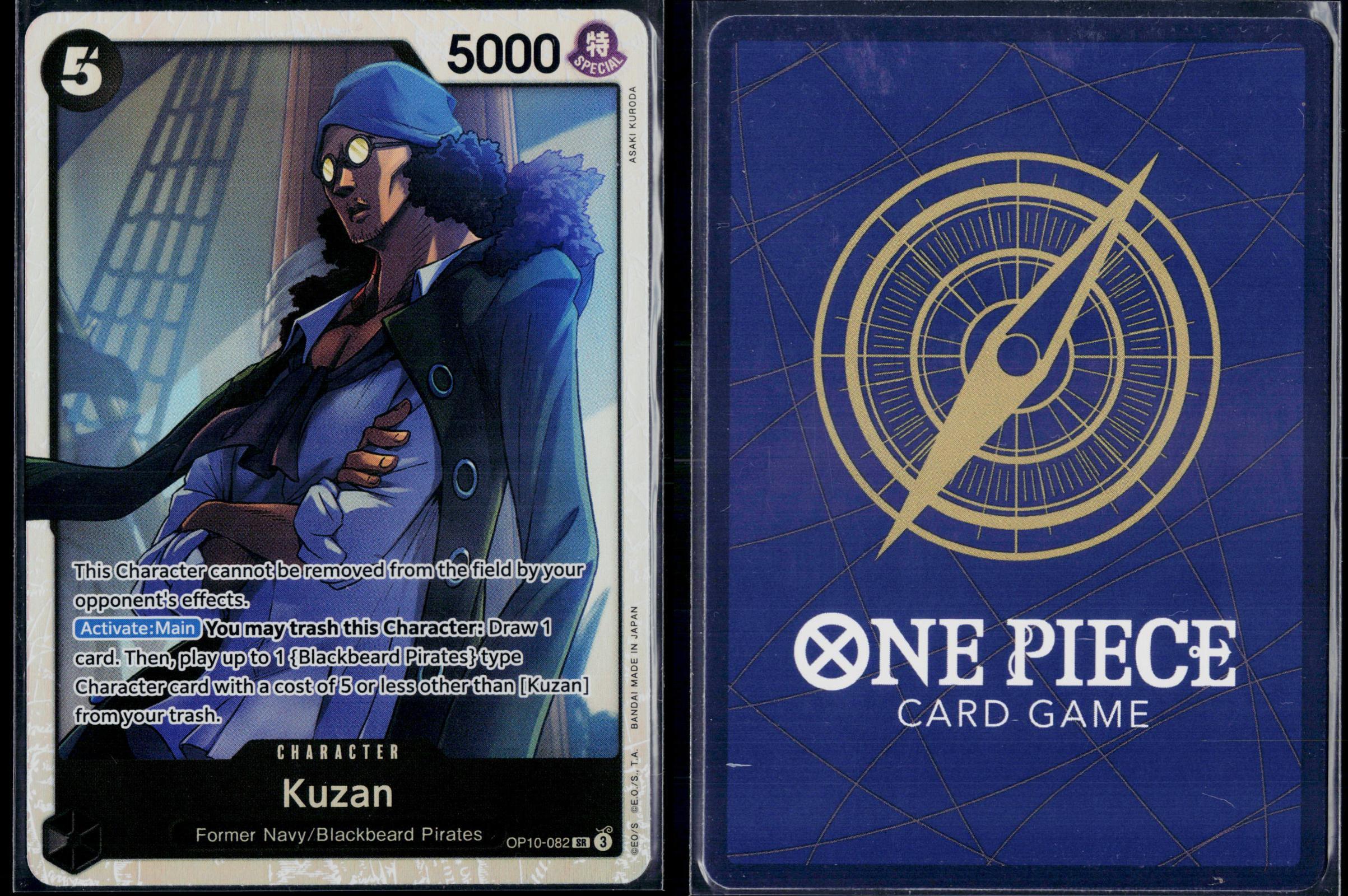KUZAN OP10-082 ONE PIECE ROYAL BLOOD SR NM