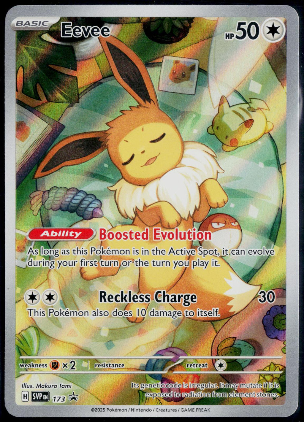 EEVEE 173 POKEMON SCARLET & VIOLET PROMO HOLO P NM