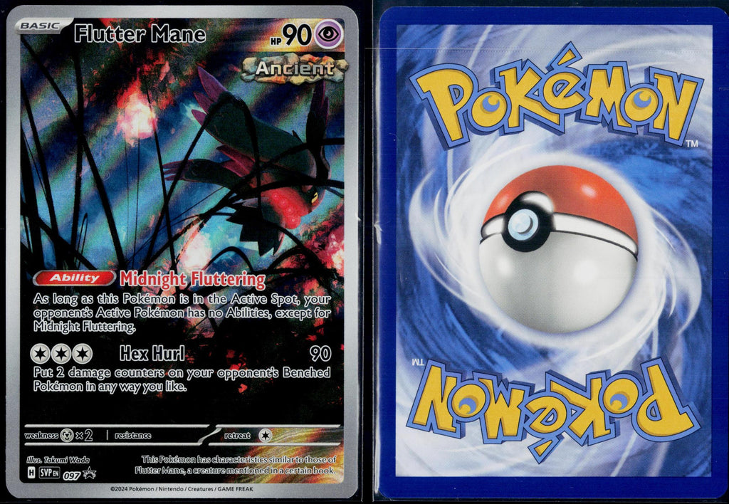 FLUTTER MANE 097 POKEMON SCARLET & VIOLET PROMO HOLO P NM