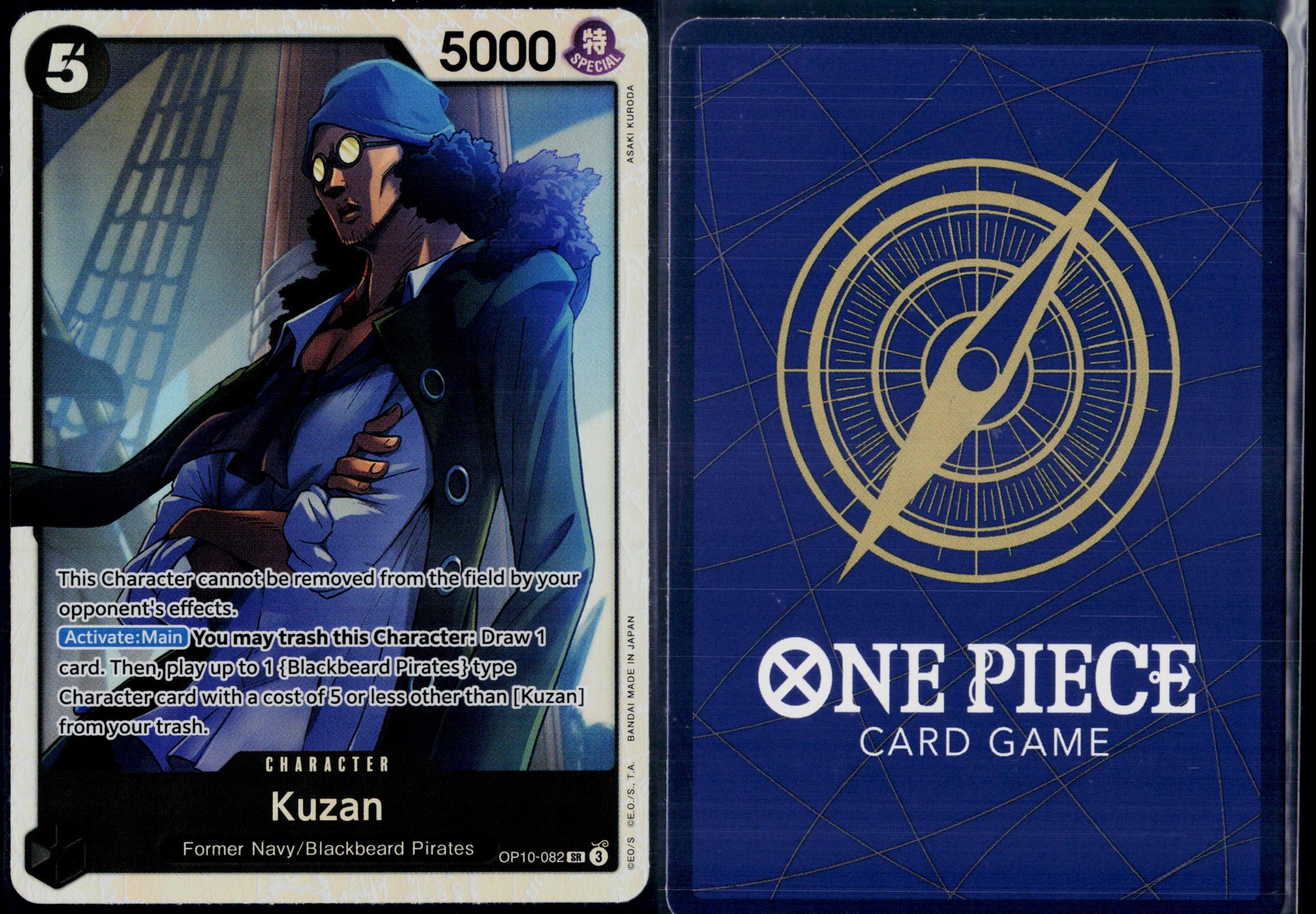 KUZAN OP10-082 ONE PIECE ROYAL BLOOD SR NM