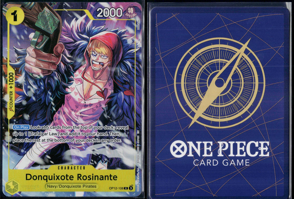 DONQUIXOTE ROSINANTE (ILLUSTRATION BOX VOL.6) OP12-108 ONE PIECE NM