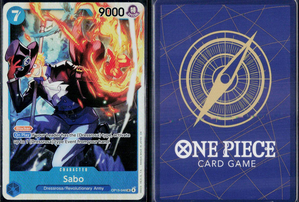 SABO OP15-046 ONE PIECE ADVENTURE ON KAMI'S ISLAND SR NM