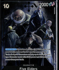 FIVE ELDERS (ALTERNATE ART) OP13-082 ONE PIECE CARRYING ON HIS WILL SR NM