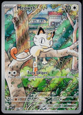 MEOWTH 106/094 POKEMON PHANTASMAL FLAMES ILLUSTRATION RARE NM