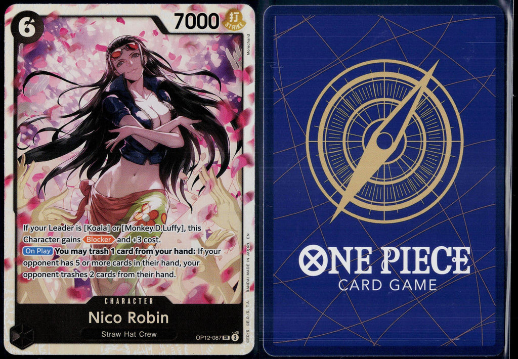 NICO ROBIN OP12-087 ONE PIECE LEGACY OF THE MASTER SR NM