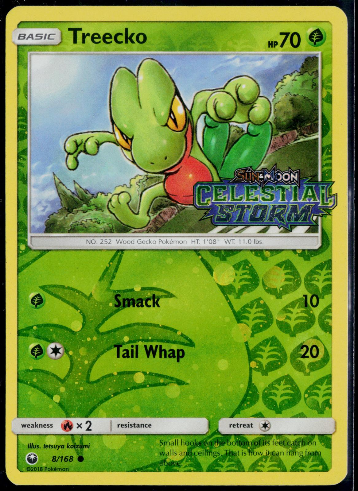 TREECKO 008/168 POKEMON MISCELLANEOUS CARDS & PRODUCTS HOLO P NM