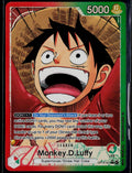 MONKEY.D.LUFFY (001) (ALTERNATE ART) OP13-001 ONE PIECE CARRYING ON HIS WILL NM