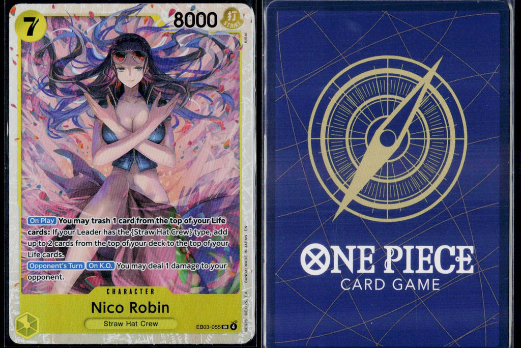 NICO ROBIN (055) EB03-055 ONE PIECE EXTRA BOOSTER: ONE PIECE HEROINES EDITION NM