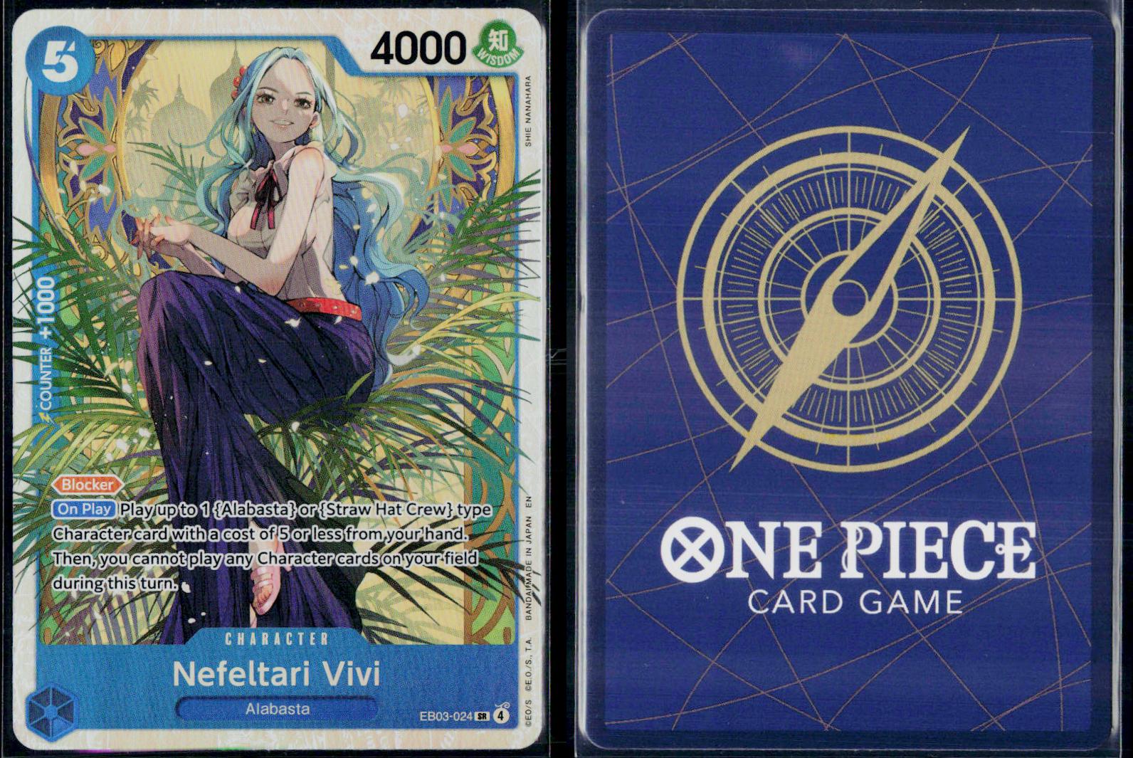 NEFELTARI VIVI (024) EB03-024 ONE PIECE EXTRA BOOSTER: HEROINES EDITION NM